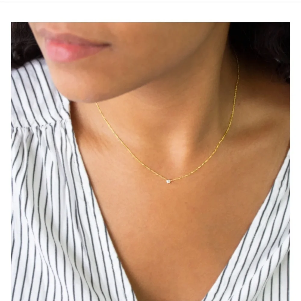 Maya Brenner Diamond Layering Necklace - Picture 1 of 5